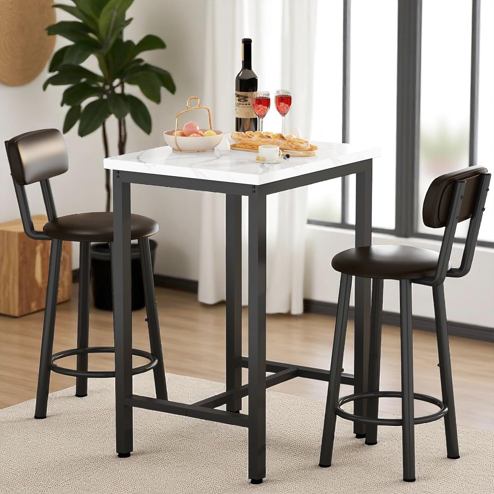 3-Piece Counter Height Pub Dining Set