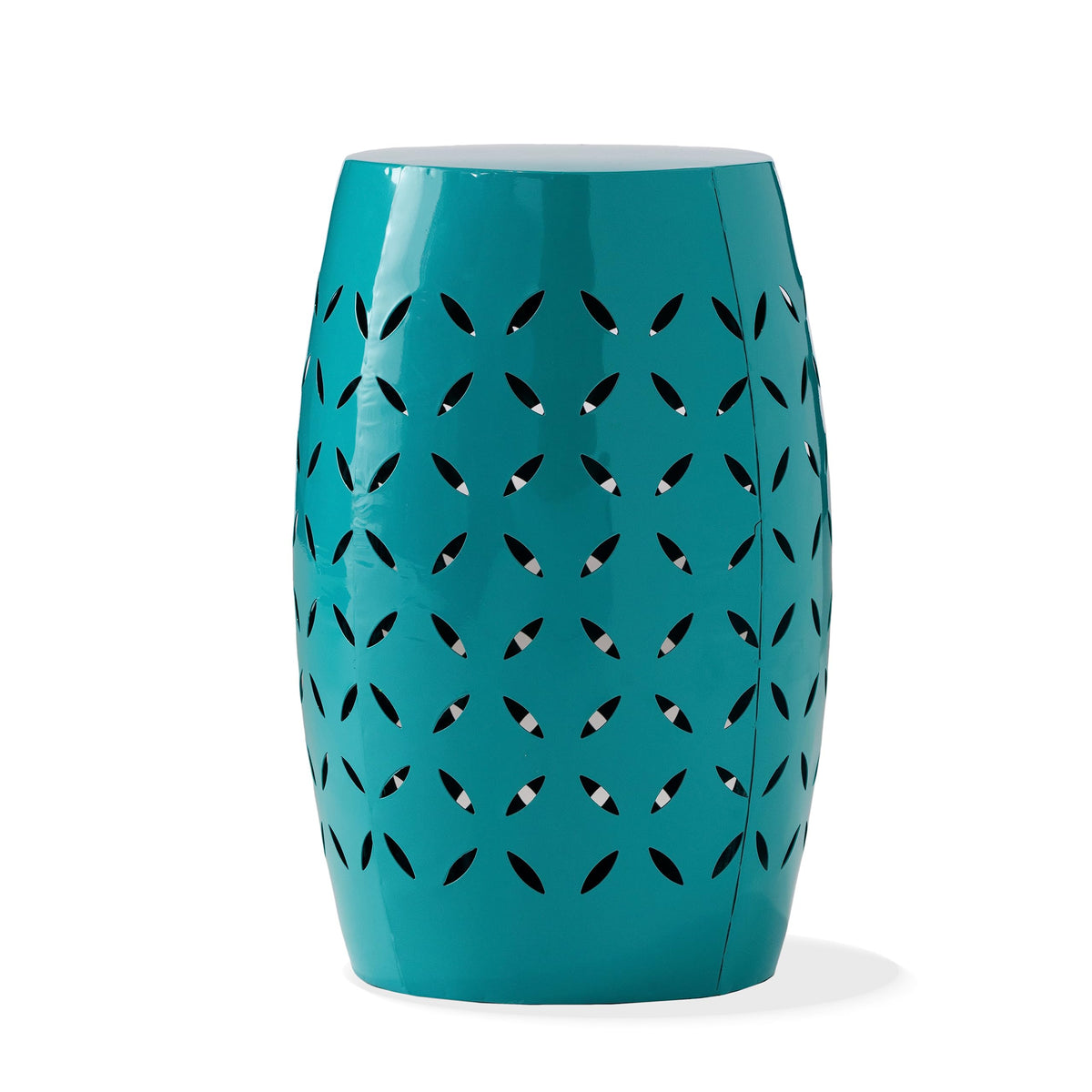 Christopher Knight Home Lilac Outdoor 12" Iron Side Table, Teal