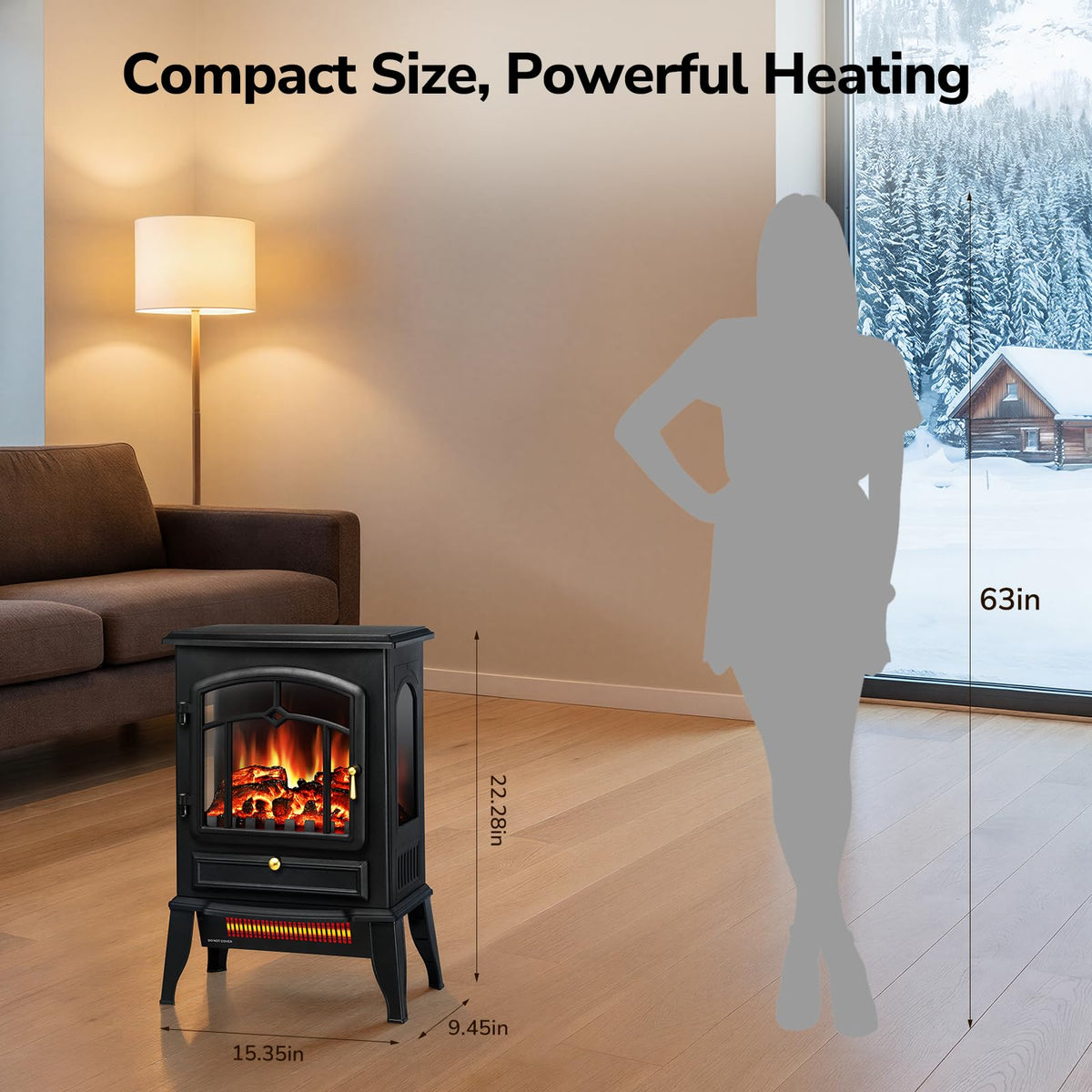 Electric Fireplace Stove