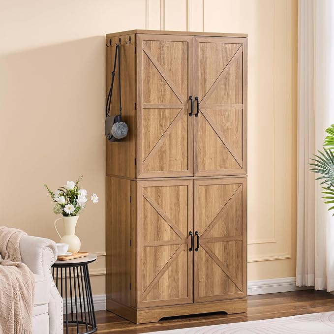 Farmhouse Armoire Wardrobe