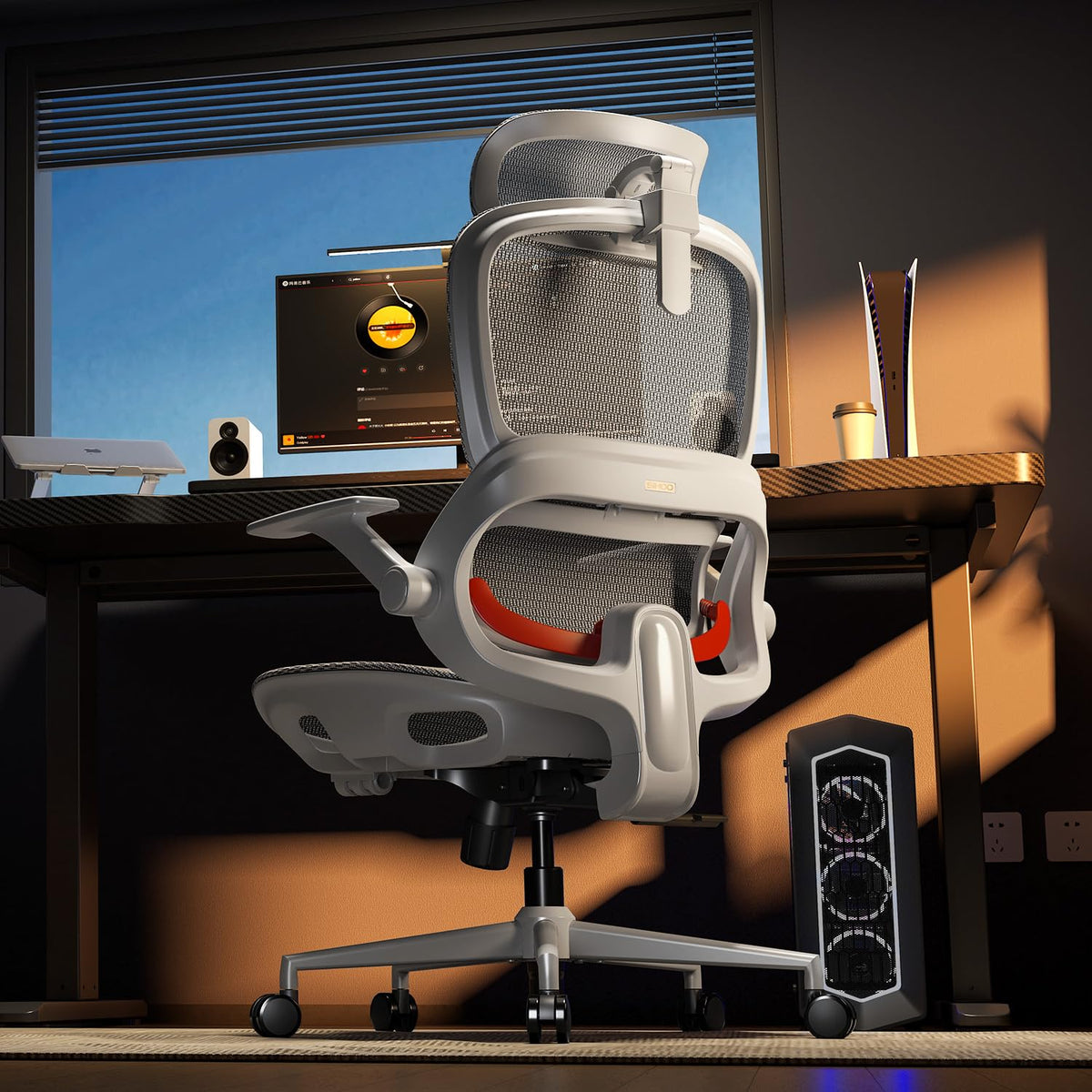 SIHOO B100 Mesh Ergonomic Office Chair with Adaptive Lumbar Support