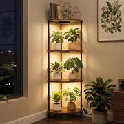 Barrina LS15 Corner Plant Stand with Grow Lights, 4-Tier, Full Spectrum