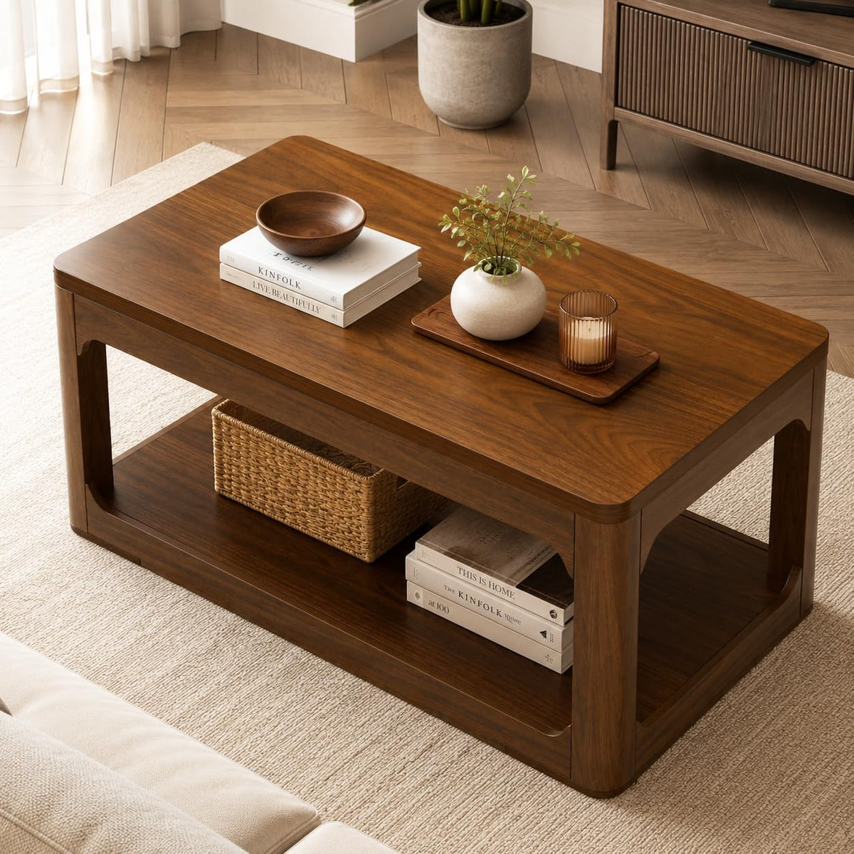 3-Piece Rounded Storage Table Set