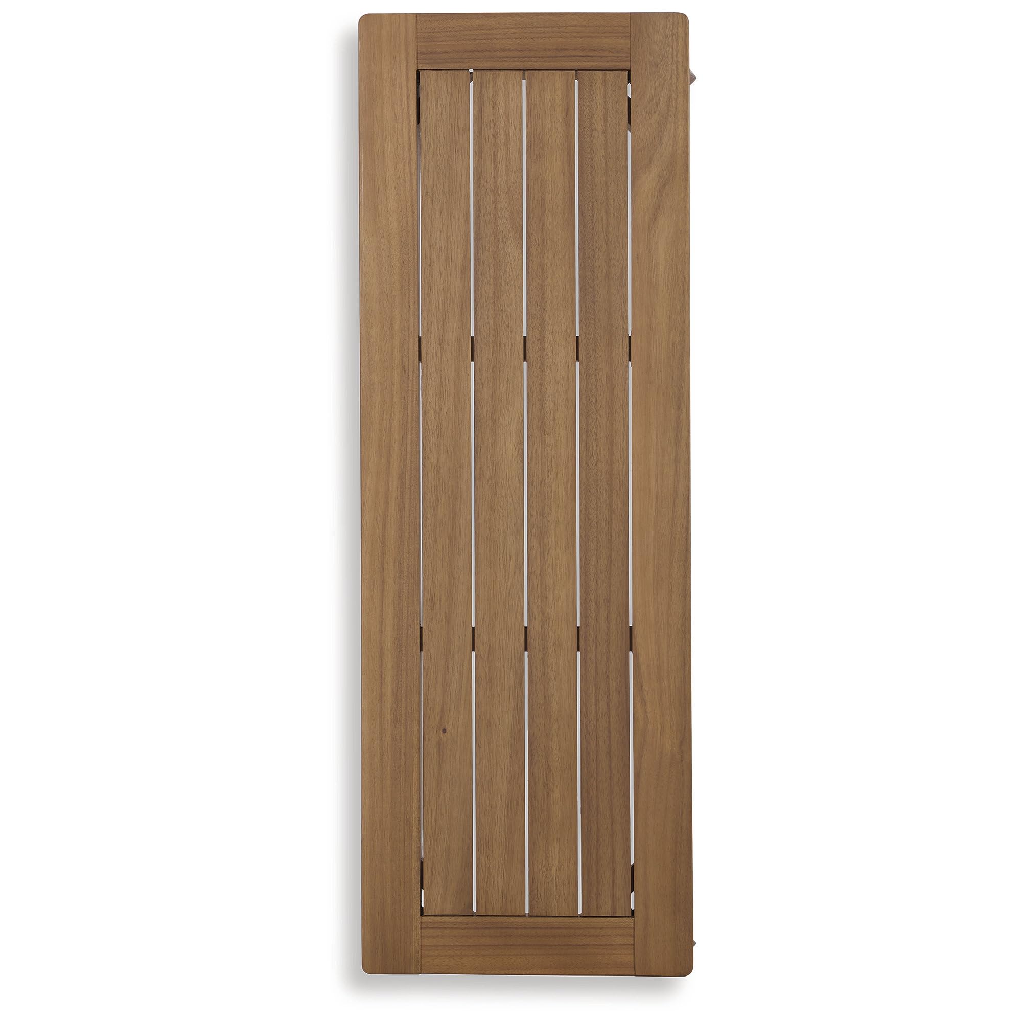 Acacia Wood Outdoor Dining Bench – Light Brown