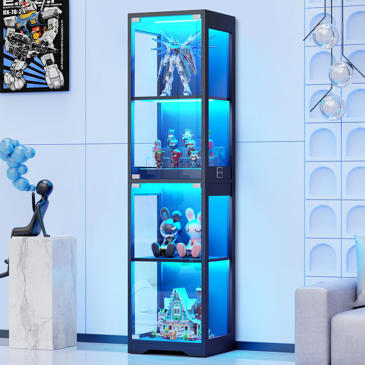 LED Glass Display Cabinet
