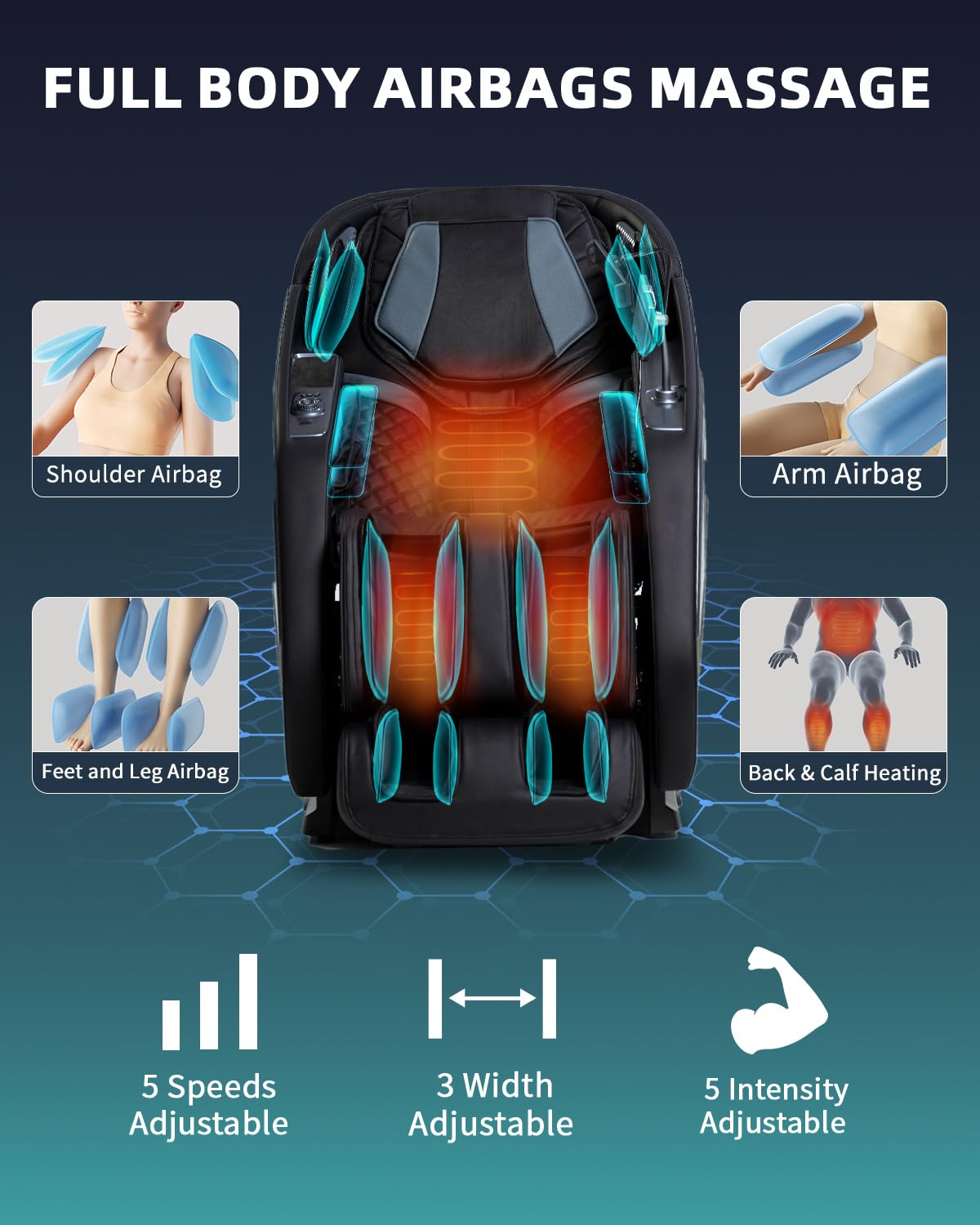 4D Zero Gravity Full Body Massage Chair