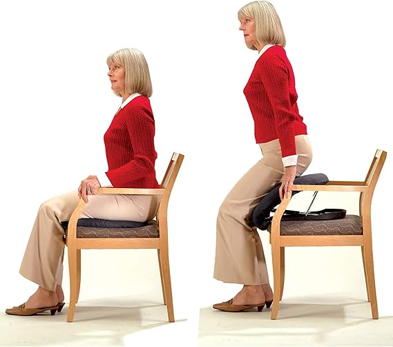 Portable Lifting Seat Cushion with 70% Weight Support