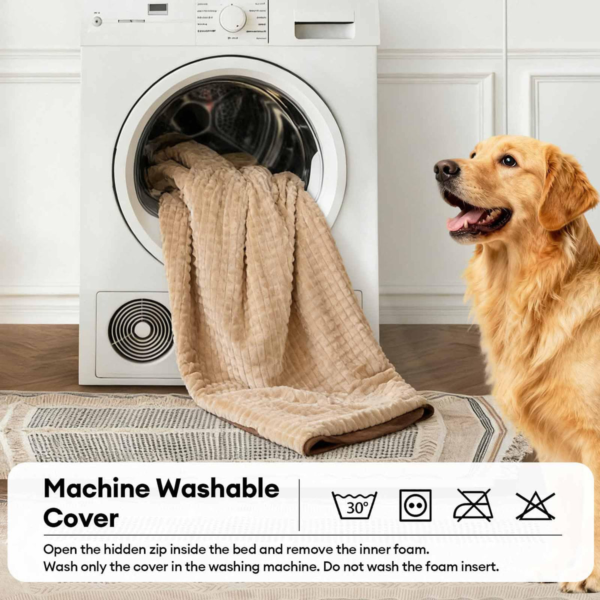 Plush Orthopedic Dog Bed