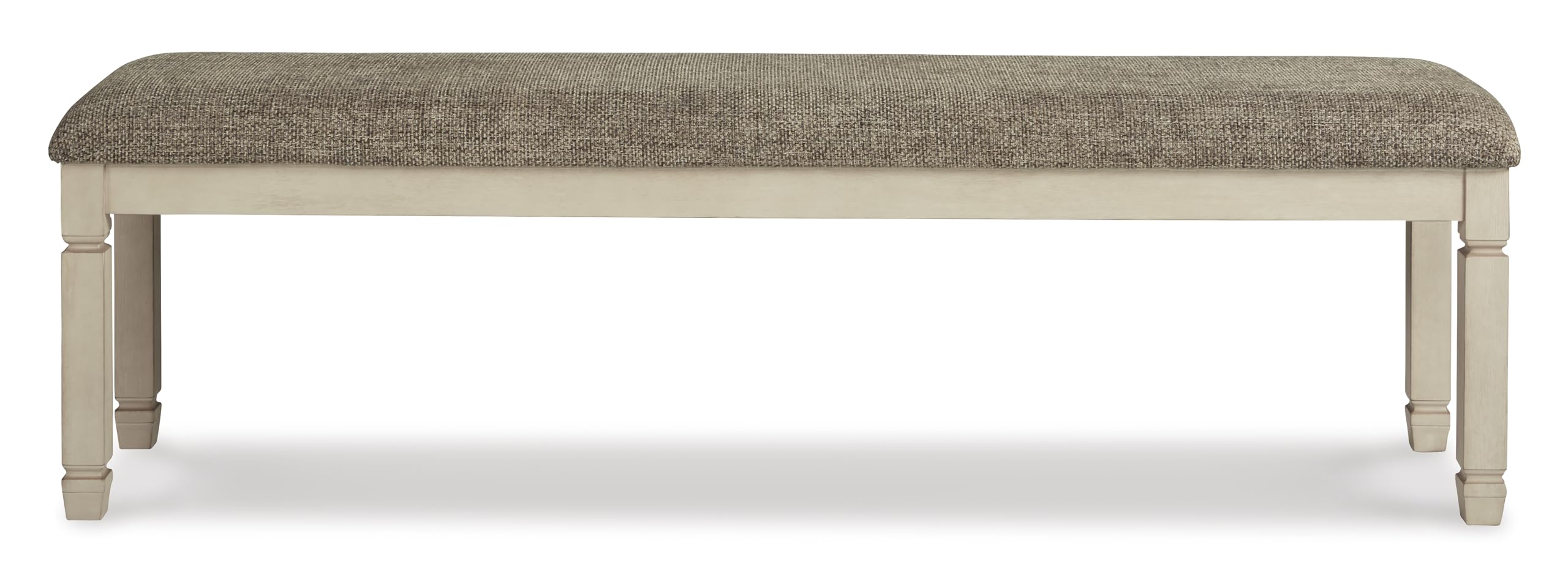 Upholstered Dining Bench with Foam Cushion
