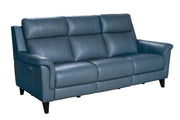 Leather Power Reclining Sofa
