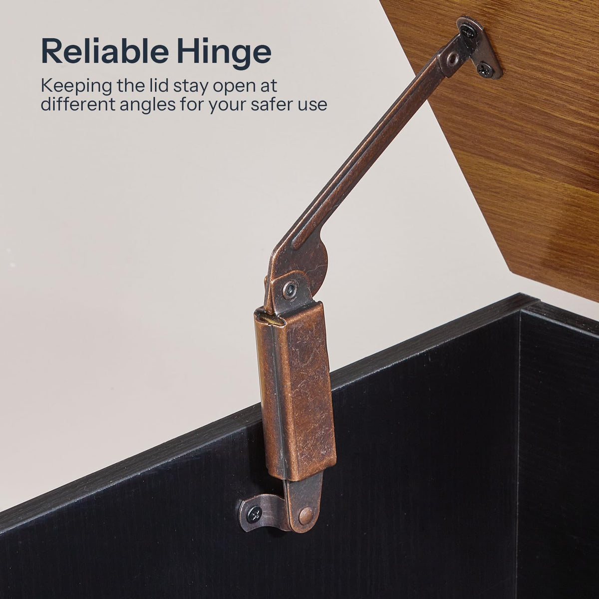 Lift-Top Storage Bench
