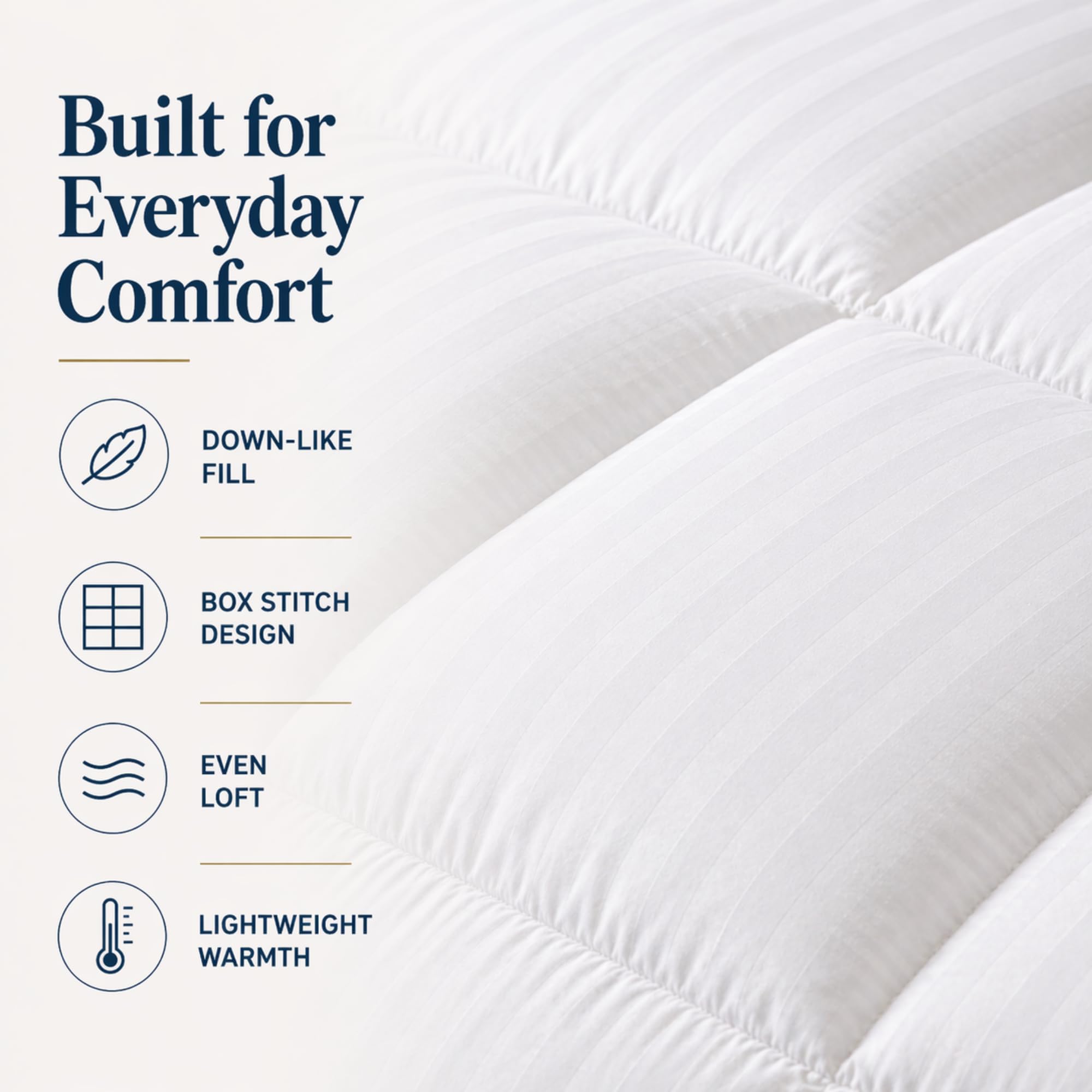 Down Alternative Comforter – 300TC Cotton Shell