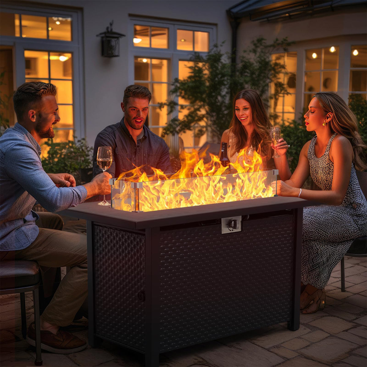 Propane Fire Pit Table