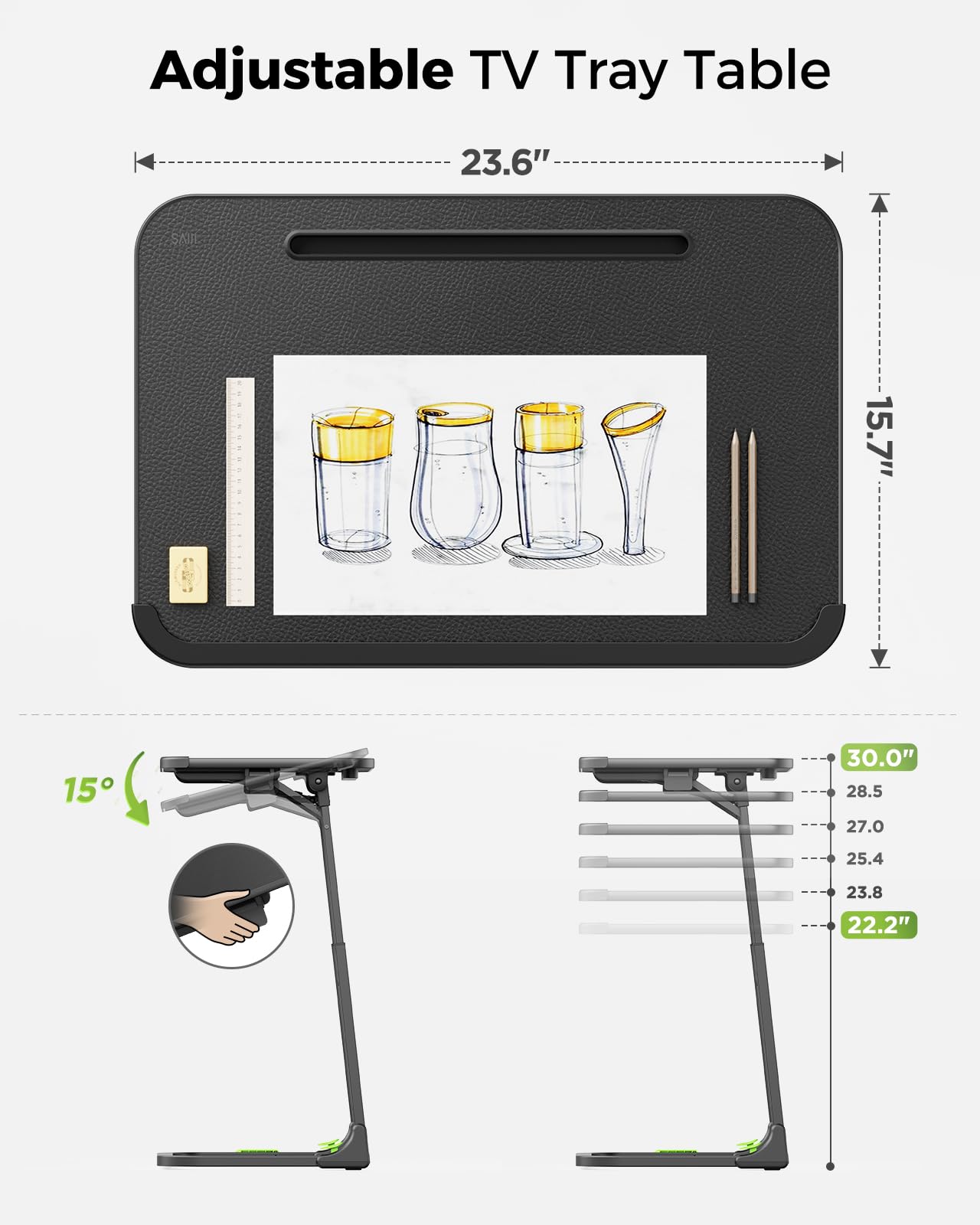 Foldable TV Tray Table