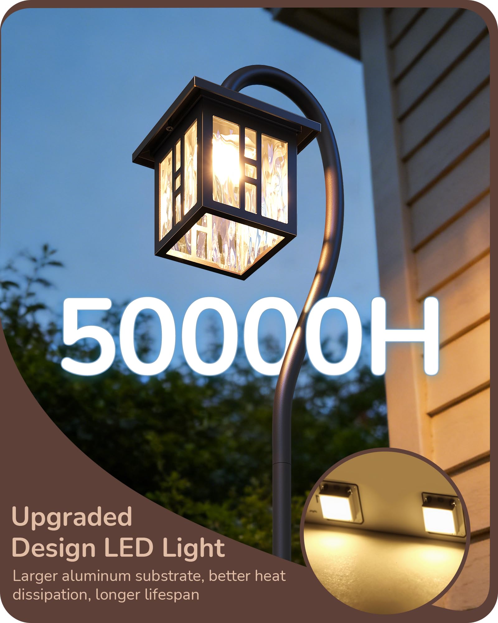 Low Voltage Outdoor Pathway Lights – Oil-Rubbed Bronze