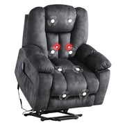 Power Lift Recliner Chair with Massage & Heat