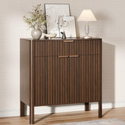 Fluted Buffet Cabinet with Storage