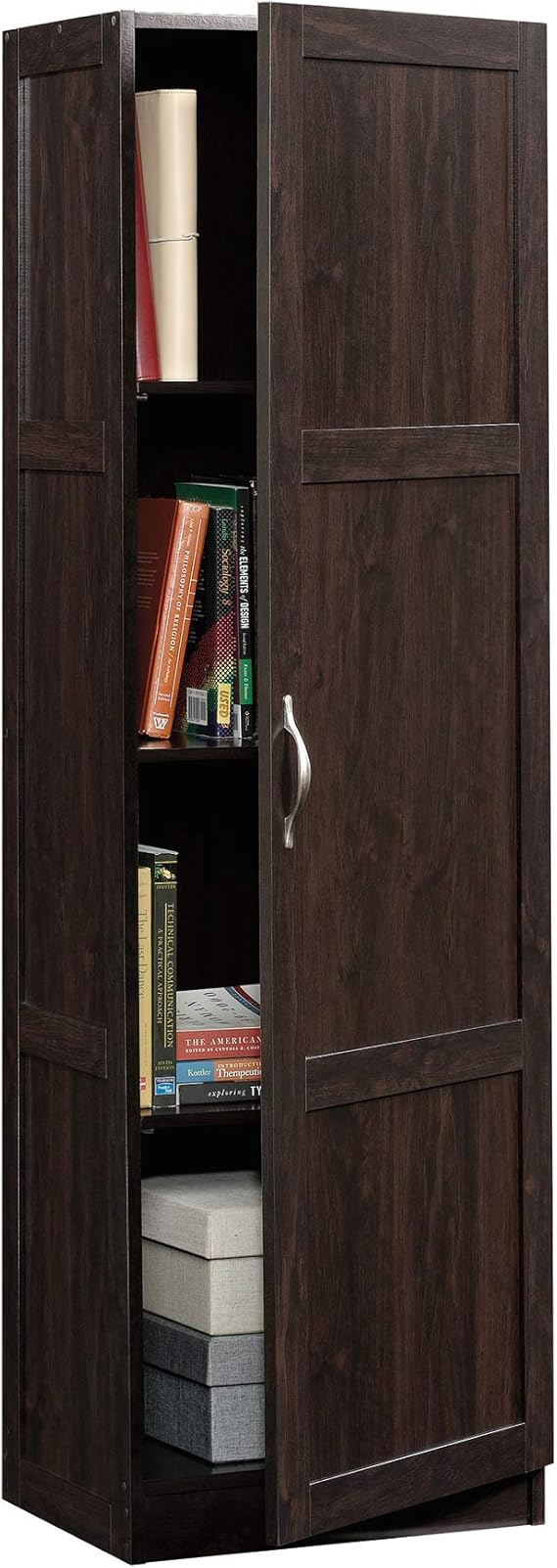 Tall Storage Cabinet with Adjustable Shelves