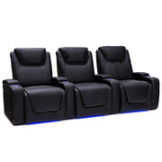 Home Theater Power Recliner Seating Row