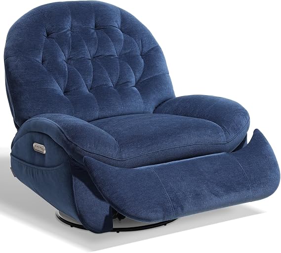 Green Power Swivel Rocker Recliner