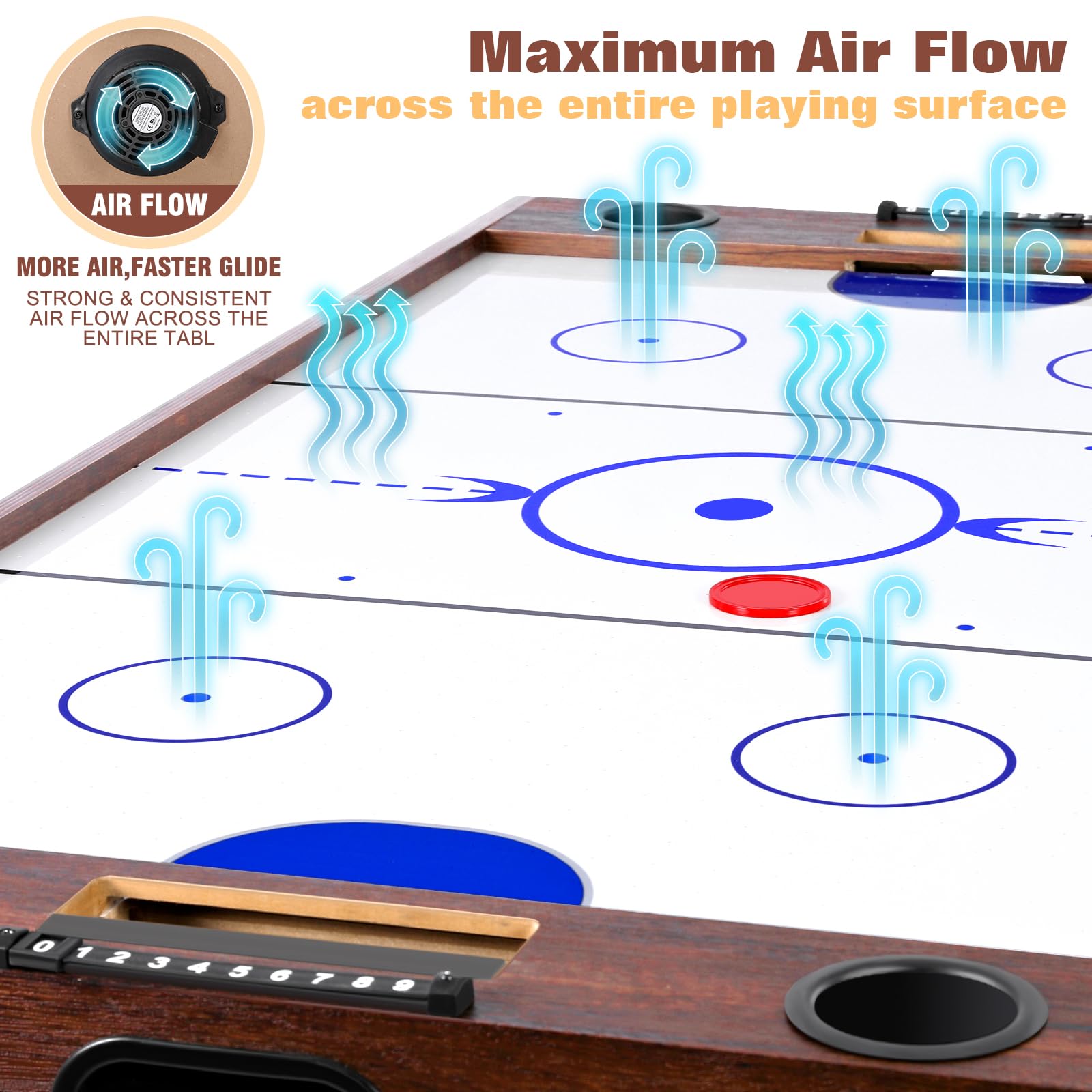 4-in-1 Multi Game Table