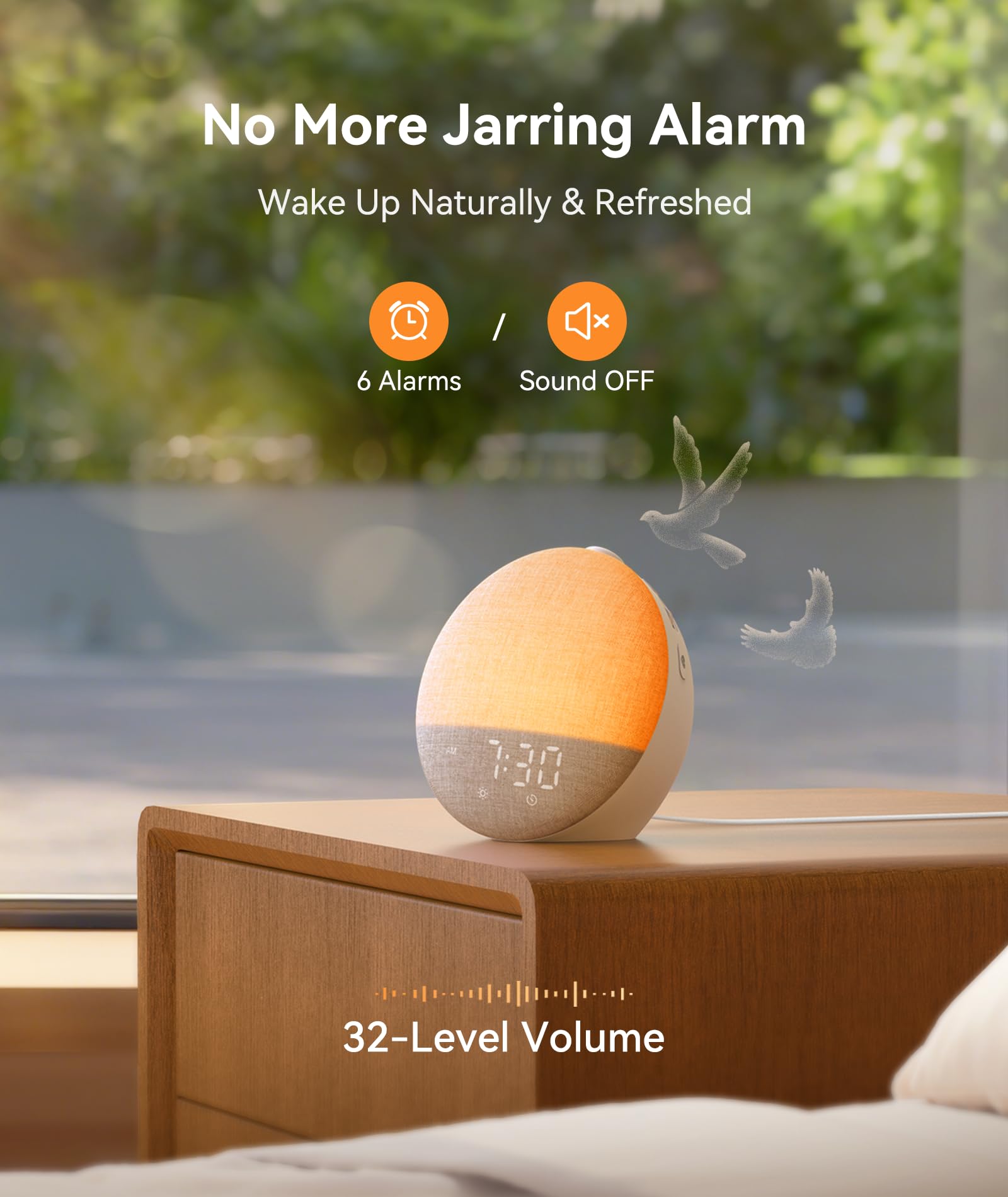 Sunrise Alarm Clock & White Noise Sound Machine