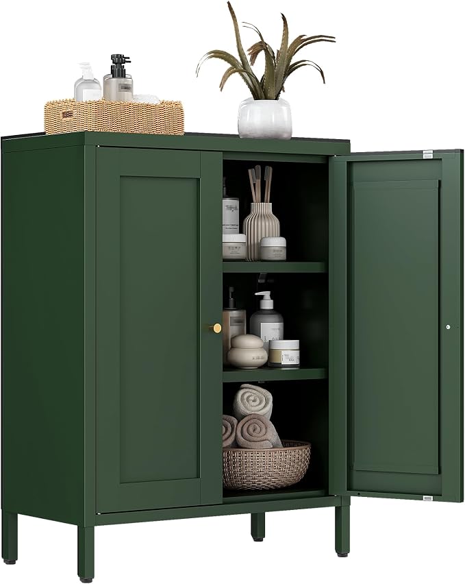 2-Door Metal Storage Cabinet