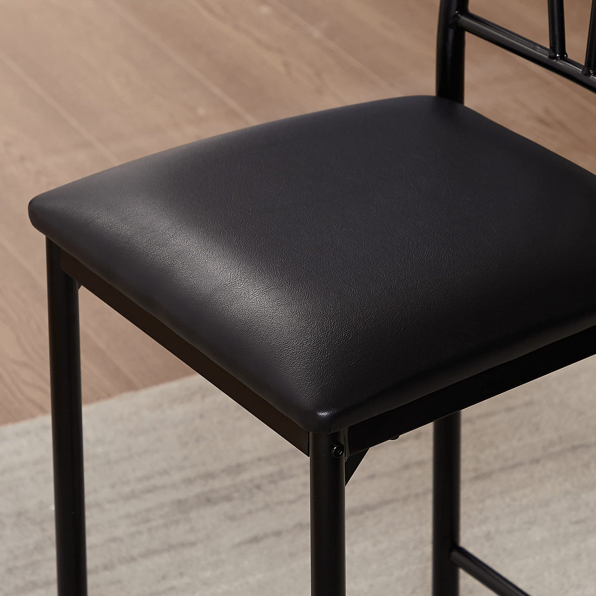 3-Piece Bar Table Set with Storage
