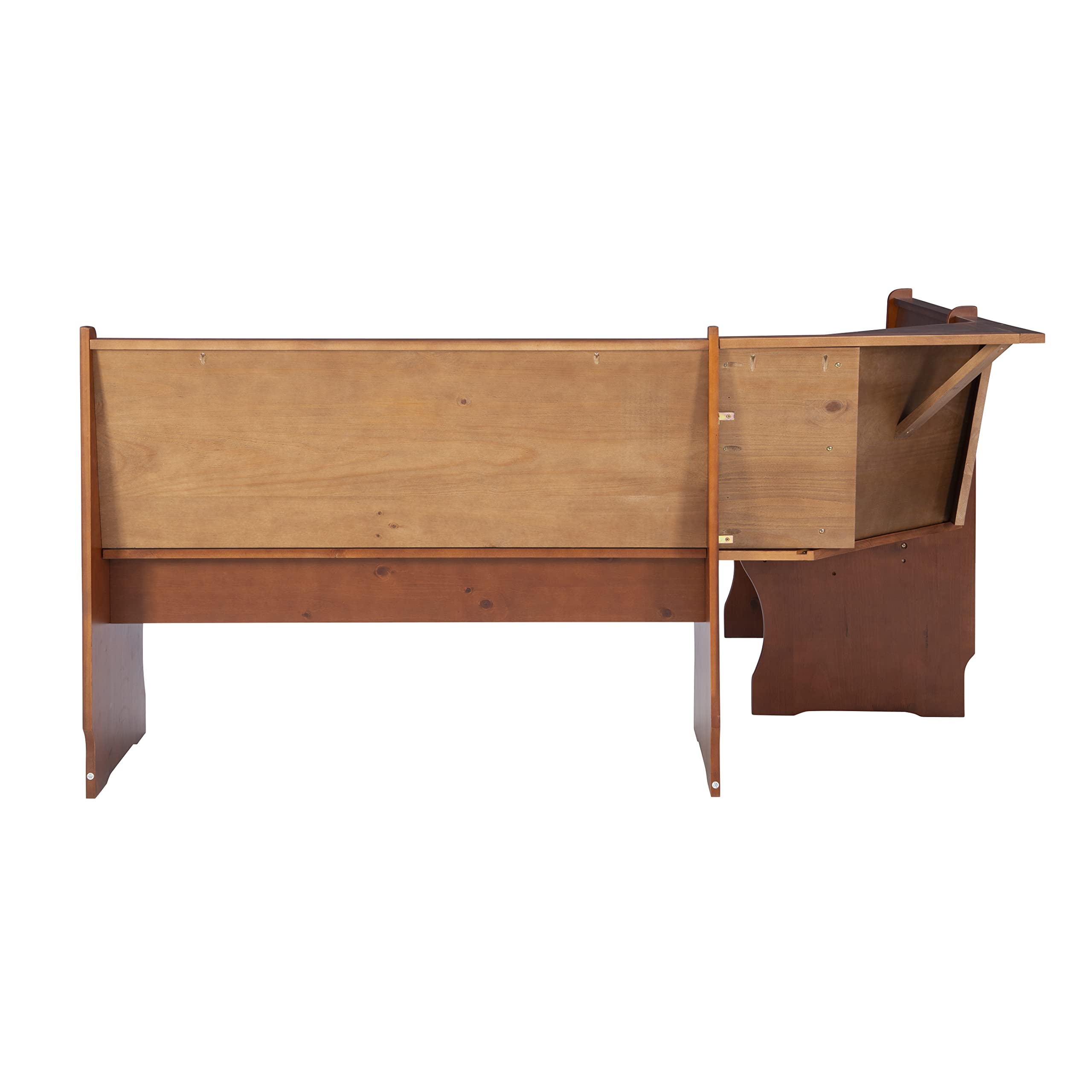 Linon Chelsea Walnut Kitchen Nook