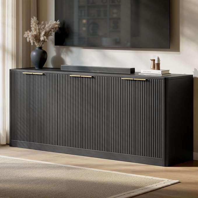 Fluted TV Stand