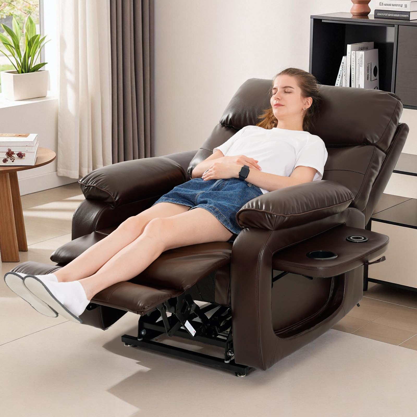 Dual Motor Infinite Position Power Lift Recliner Chair