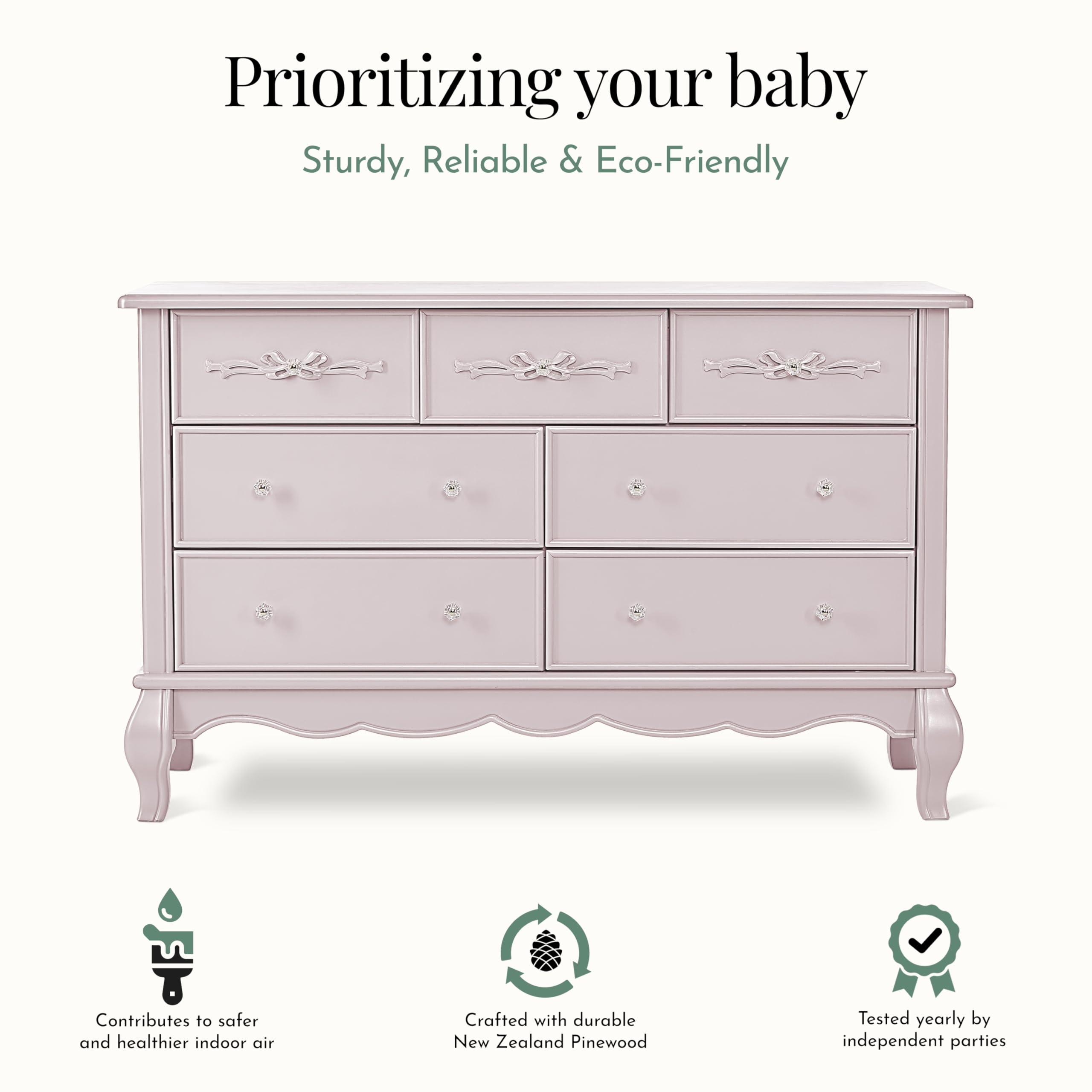 7-Drawer Double Dresser