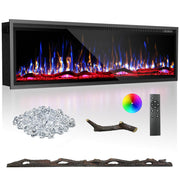 Linear Electric Fireplace – Recessed & Wall Mounted