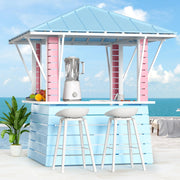 Hardtop Gazebo with USB Charging & Hooks – 8x8 Galvanized Steel Pavilion