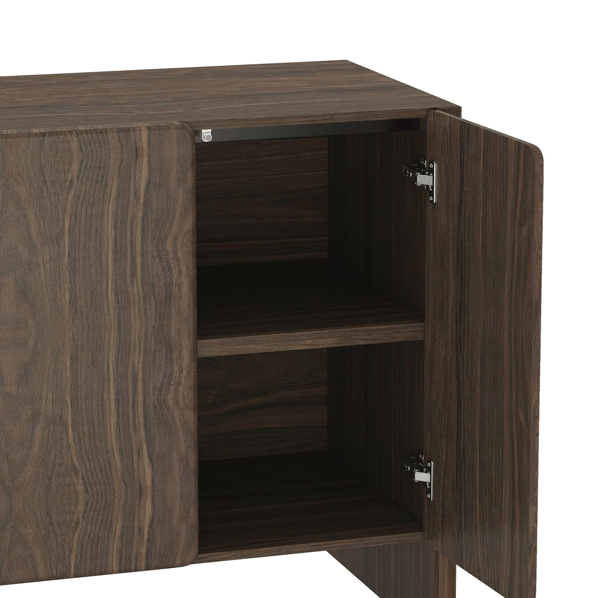 Walnut Brown Sideboard Cabinet