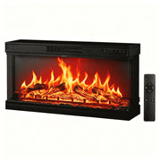 3-Sided Electric Fireplace Insert