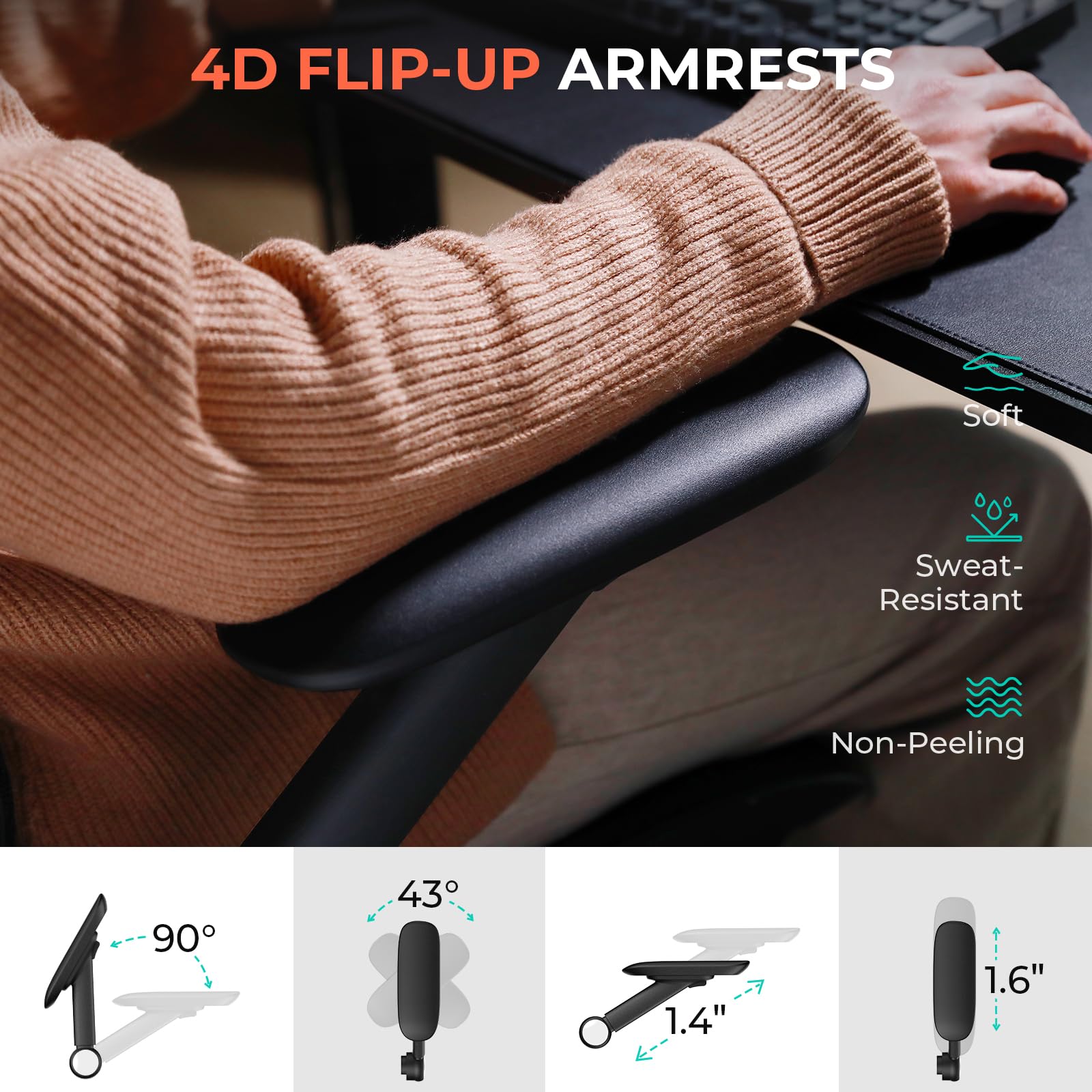 Ergonomic High-Back Mesh Office Chair