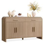 59" Sideboard Buffet Cabinet with Adjustable Shelves