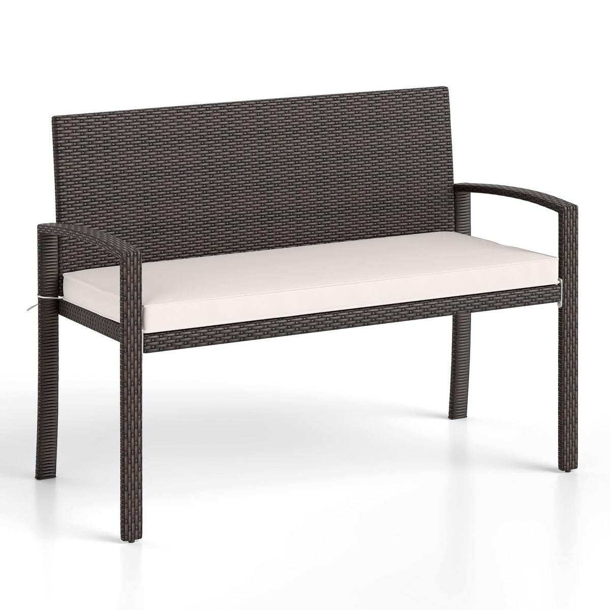 Wicker Patio Loveseat