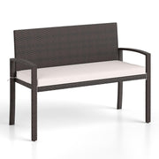 Wicker Patio Loveseat