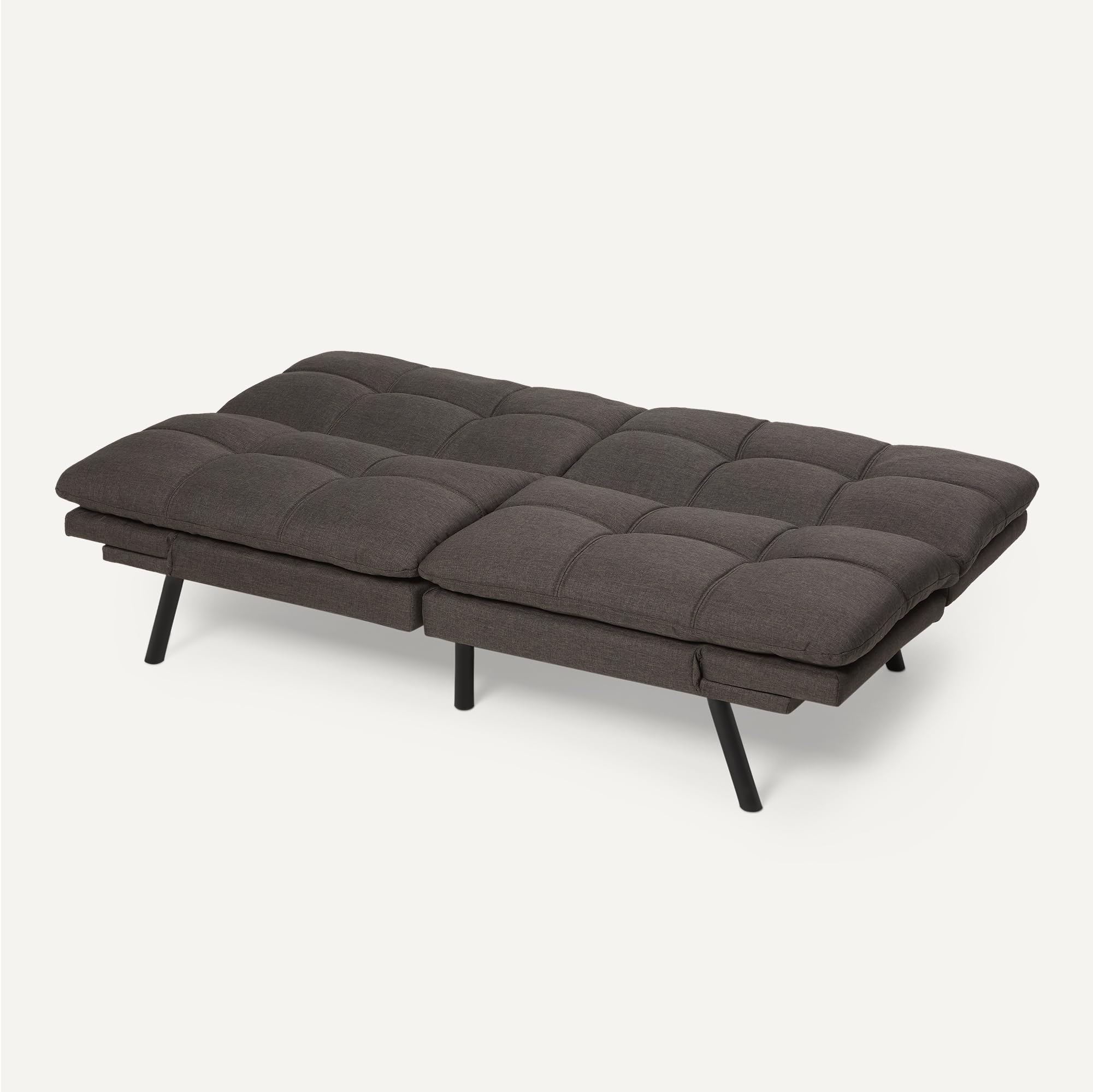 Convertible Futon Sofa Bed with Memory Foam