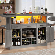 LED Wine Bar Cabinet