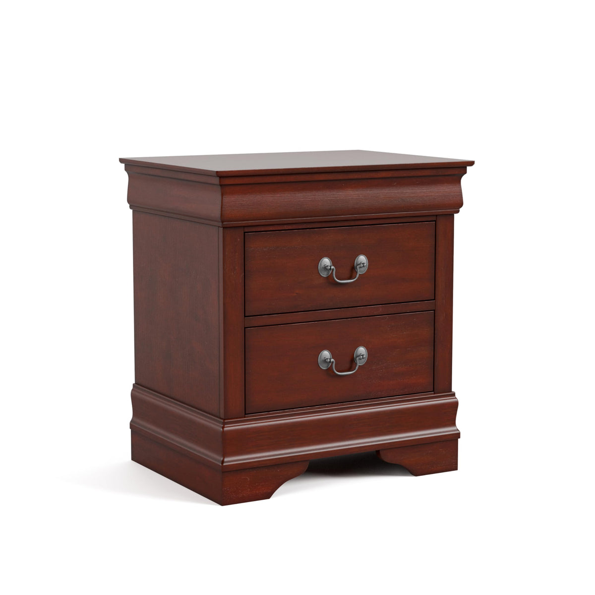 Traditional Two-Drawer Nightstand