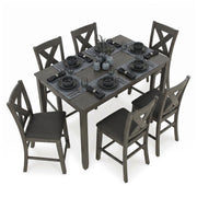 7-Piece Counter Height Dining Set