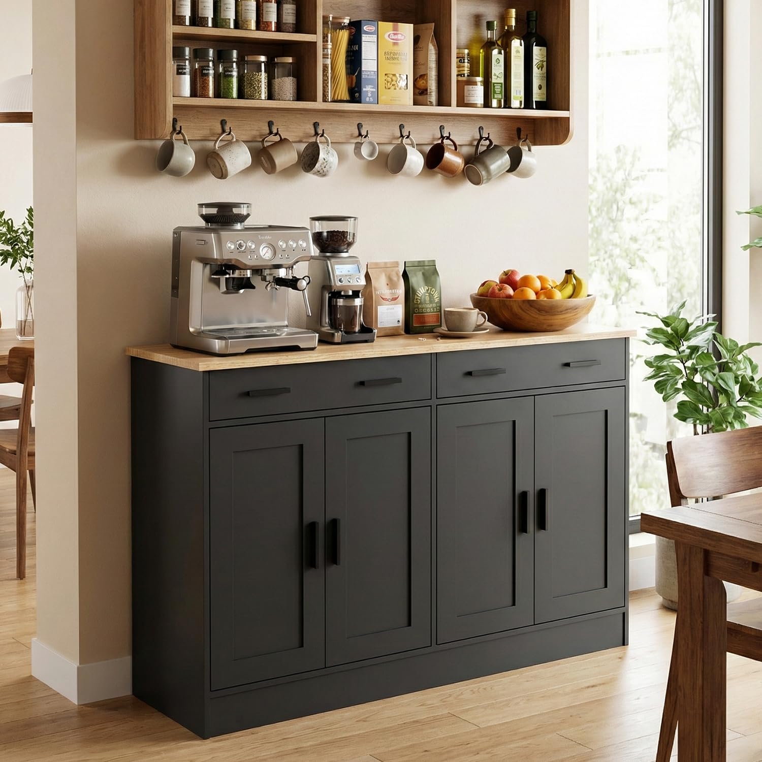 53" Buffet Cabinet with Storage