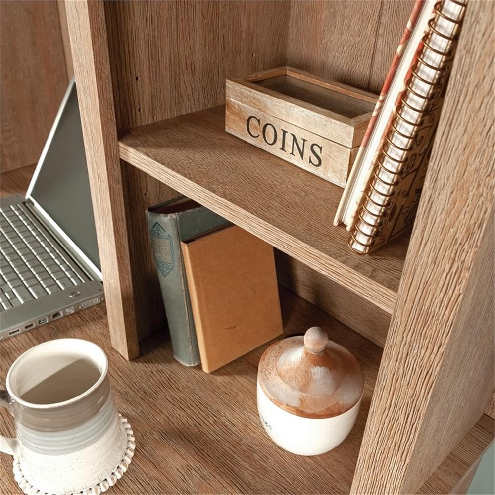 Oak Desk Hutch