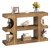 47-Inch 3-Tier Console Table