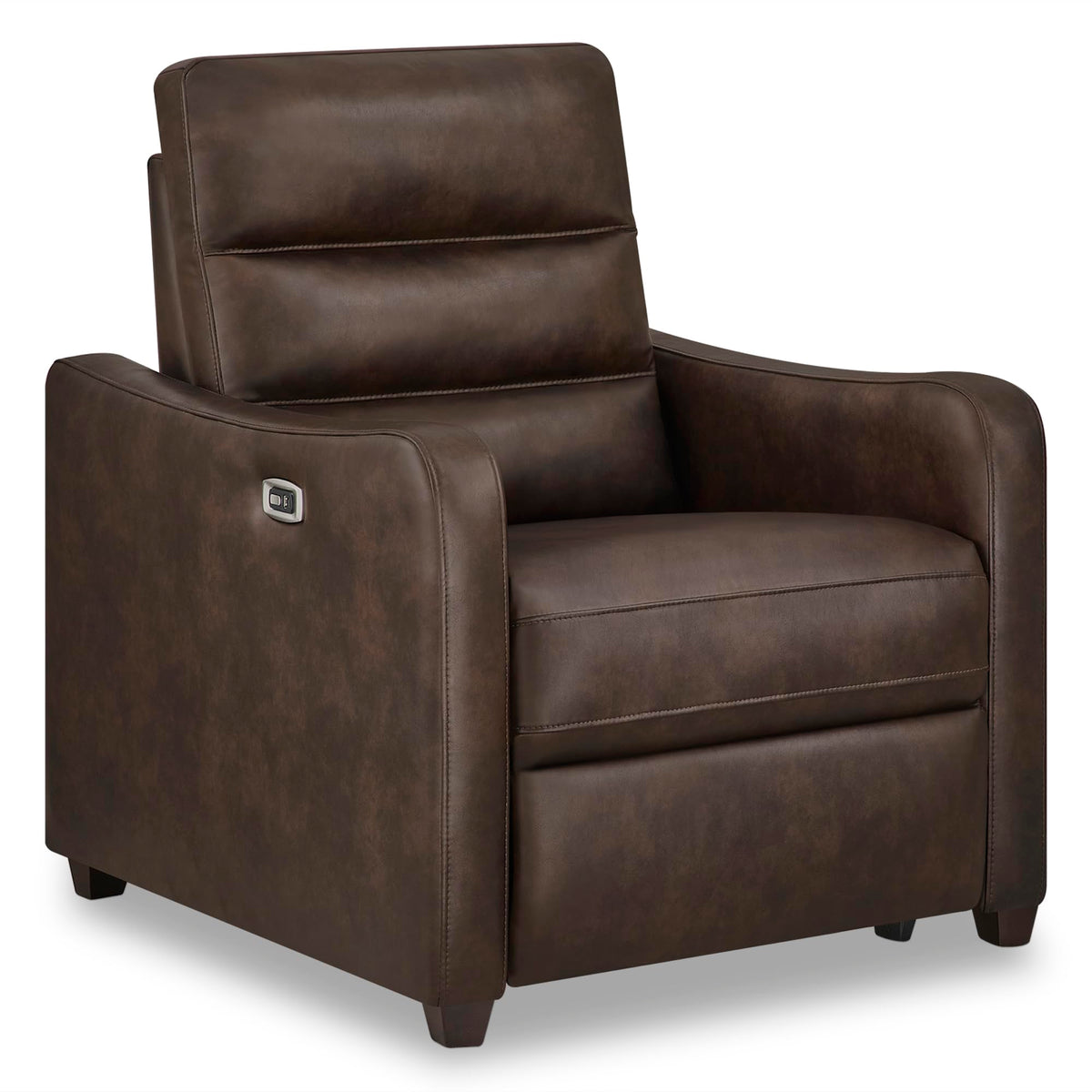 KISLOT Zero Wall Hugger Recliner Chair, Power Reclining Armchair, Espresso