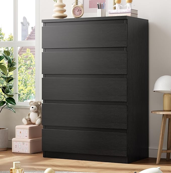 5-Drawer Dresser with Deep Storage