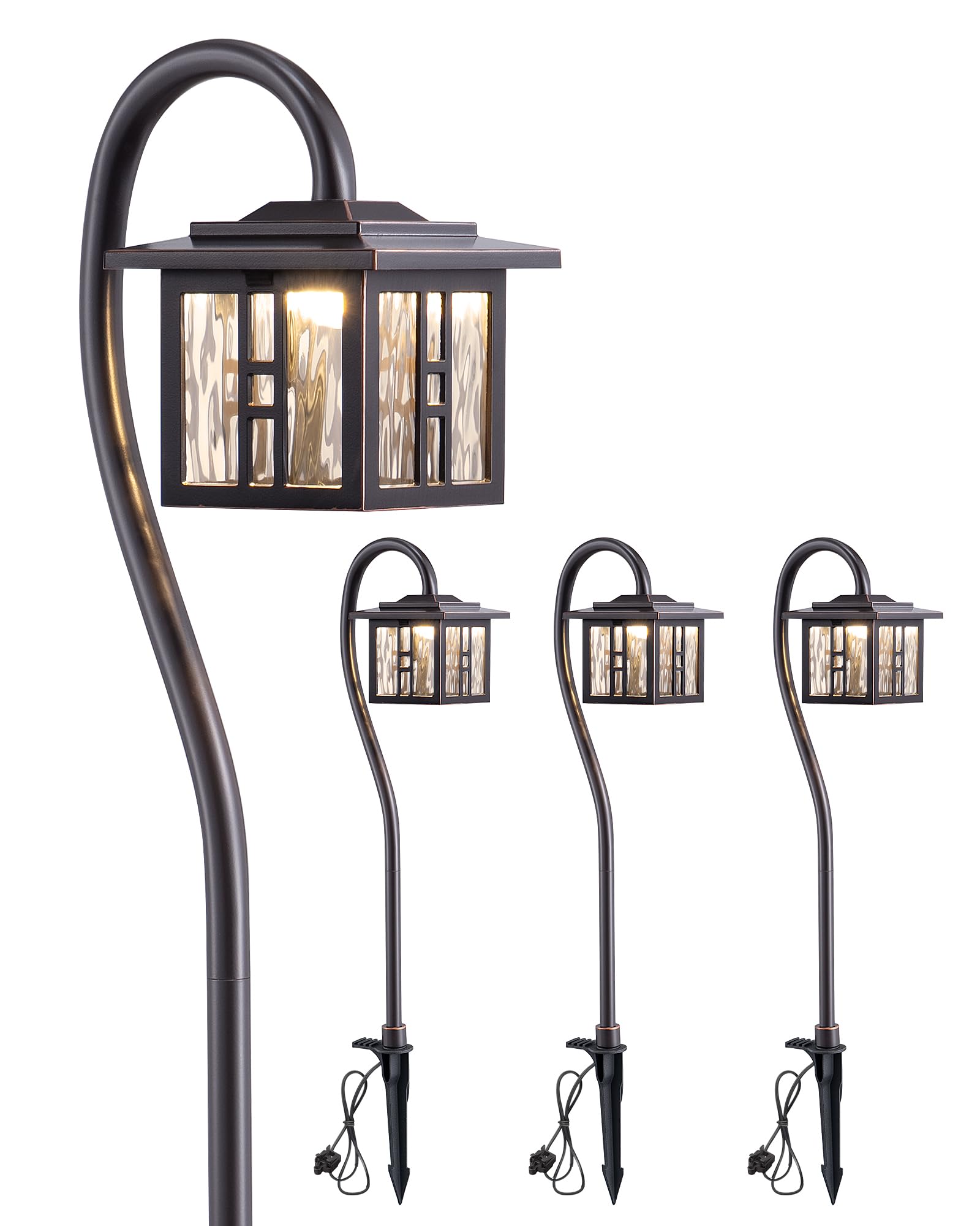 Low Voltage Outdoor Pathway Lights – Oil-Rubbed Bronze